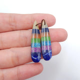 Lapis Lazuli Sugilite Sun Stone Blue Apatite Earring Beads