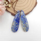 Lapis Lazuli Gemstone Woman Earrings Bead Fashion Jewelry