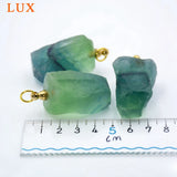 Green Fluorite Perfume Bottle Pendant Essential Oil Diffuser Necklace