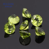 Chrysolite Olivine Peridot Beads Loose Gemstone Facetted Cut 1.0-10mm
