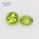 Chrysolite Olivine Peridot Beads Loose Gemstone Facetted Cut 1.0-10mm