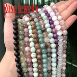 Gemstone Beads for Jewelry Making - Variety of Natural Stones
