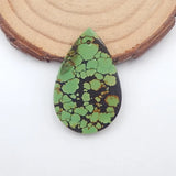 Turquoise Gemstone Pendant Bead, Jewelry Accessories, 32x20x3mm