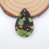 Turquoise Gemstone Pendant Bead, Jewelry Accessories, 32x20x3mm