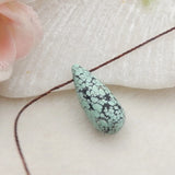 Turquoise Gemstone Pendant Bead 20x8mm