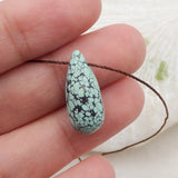 Turquoise Gemstone Pendant Bead 20x8mm