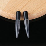Gemstone Quartz & Obsidian Earring Bead 48x8mm 6.7g