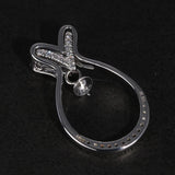 Zircon Lucky Pendant Real Silver 925 Jewelry Personalized Birthstone
