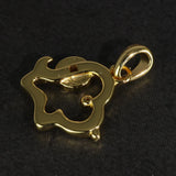 Zircon Lucky Pendant Real Silver 925 Jewelry Vintage Fine Jewelry