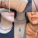 Gemstones Necklace Bracelet Choker Jewelry Party Gift
