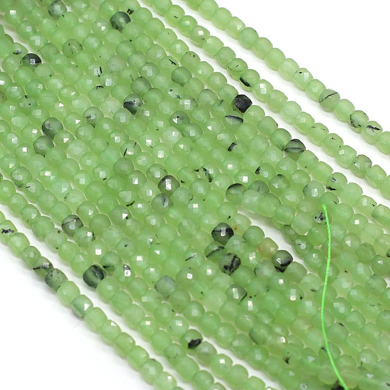 Natural Gemstones Beads Square Pendant DIY Bracelet Necklace Making