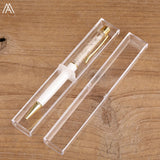 Gemstones Chip Beads Ballpoint Pen Ink Quartz Crystal Stationery Pen
