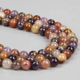 Auralite 23 Crystal Round Gemstone Beads for DIY Jewelry Making