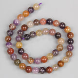 Auralite 23 Crystal Round Gemstone Beads for DIY Jewelry Making