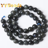 Labradorite Larvikite Stone Beads 6 8 10mm