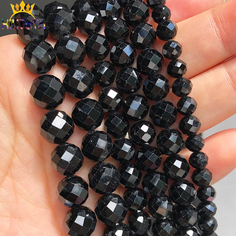 Tourmaline Stone Beads 15Inches 4/6/8/10mm