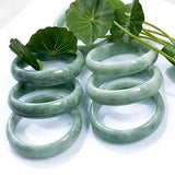 Bright Green Burma Jade Bangle Fine Gemstone Jadeite Jewelry With Certificate