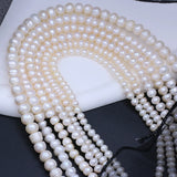 Freshwater Pearl Loose Beads for DIY Jewelry Making 4-10mm