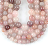 Pink Opal Stone Beads 6 8 10mm Round Loose Spacer Beads for DIY Jewelry