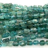 Green Fluorapatite Nugget Form Loose Smooth Bracelet