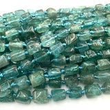 Green Fluorapatite Nugget Form Loose Smooth Bracelet