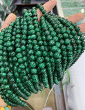 Natural Malachite Gem Round Stone Beads for Jewelry Making