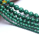 Malachite Stone Beads Green Round Spacer 4/6/8/10/12mm