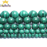 Malachite Stone Beads Green Round Spacer 4/6/8/10/12mm