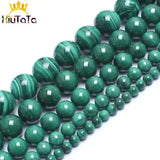 Malachite Stone Beads Green Round Spacer 4/6/8/10/12mm