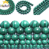 Malachite Stone Beads Green Round Spacer 4/6/8/10/12mm
