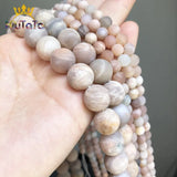 Matte Sunstone Beads 15'' 6/8/10/12mm