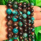 Natural Peru Phoenix Turquoises Stone Beads for Jewelry DIY Making
