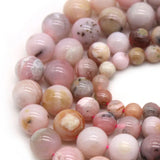 Peru Pink Opal Round Loose Beads 6 8 10MM Pick Size