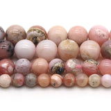 Peru Pink Opal Round Loose Beads 6 8 10MM Pick Size