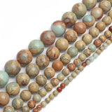 Natural ShouShan Stone Snakeskin Beads 4/6/8/10/12mm 15inches