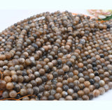 Natural Stone Beads Mix Moonstone Sunstone Round Loose Beads 15''