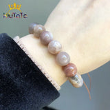 Moonstone Sunstone Mix Round Beads 4/6/8/10mm