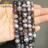 Persian Jade Round Stone Beads 7.5'' 6/8/10/12mm