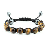 Tiger's Eye Hematite Meditation Bracelet
