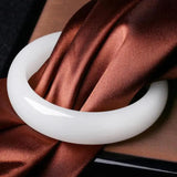 Natural Jade Bracelet Bangle Lucky Amulet For Women And Men