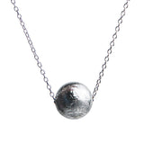 Gibeon Iron Meteorite Pendant Moldavite Beads Necklace