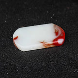 Gobi Chicken Blood Stone Peace Card Pendant