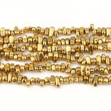 Natural Hematite Stone Irregular Spacer Beads 15inch