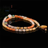 Silk Jade Bracelet Charms Fine Jewelry Sweater Chain Couple Necklace Amulets