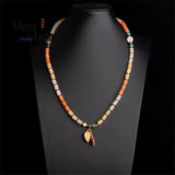 Silk Jade Bracelet Charms Fine Jewelry Sweater Chain Couple Necklace Amulets
