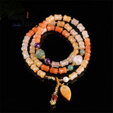 Silk Jade Bracelet Charms Fine Jewelry Sweater Chain Couple Necklace Amulets