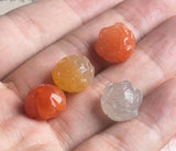 Natural Silk Magnolia Loose Beads Ice Seeds Gobi Jade Bracelet DIY Accessories
