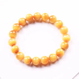 Yellow Tiger's Eye Crystal Bracelet 10mm 8mm AAAAA