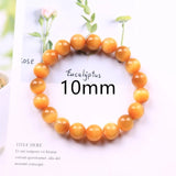 Yellow Tiger's Eye Crystal Bracelet 10mm 8mm AAAAA
