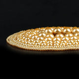 Golden Shell Pearl Beads Round Loose Spacer Beads DIY Jewelry Making 15''